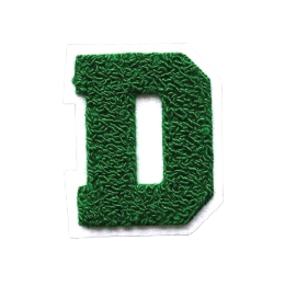 alphabet letter patch