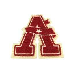 Chenille Letter Patches